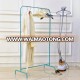 Bed room/living room/shop stainless steel hat coat rack tower clothes hanger stand